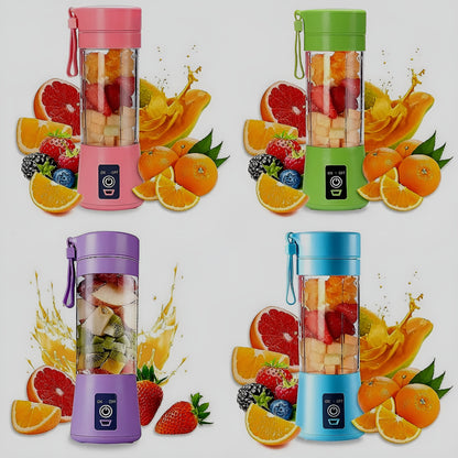 Portable Juicer Blender- Rechargeable with 6 Blades
