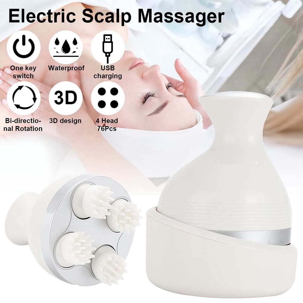 Rechargeable Head & Body Kneading Massager