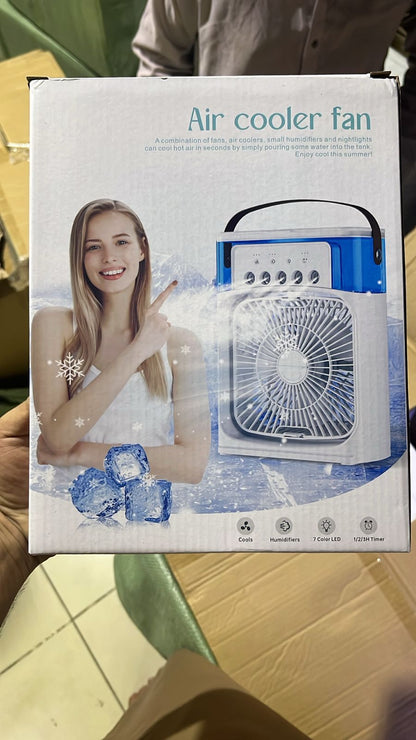 Portable Air Conditioner Fan - Rechargeable Mist Fan
