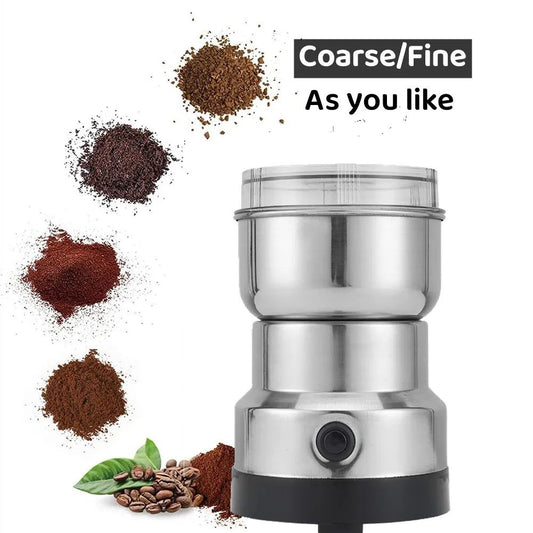 Mini Electric Grinder Stainless Steel Coffee Grinder For Coffee beans, Spices, Masala Grinder
