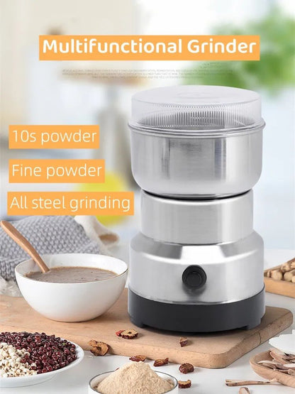 Mini Electric Grinder Stainless Steel Coffee Grinder For Coffee beans, Spices, Masala Grinder