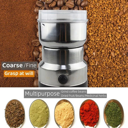 Mini Electric Grinder Stainless Steel Coffee Grinder For Coffee beans, Spices, Masala Grinder
